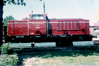 OHE V100 032 Soltau Süd im Mai 1959